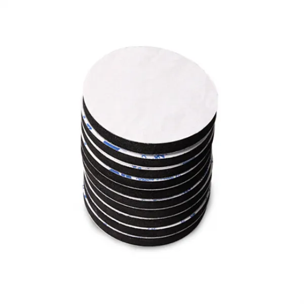 folloure50pcs 양면 블랙버블 밴드강력 사각 자동차 및 가정용 접착제, Black