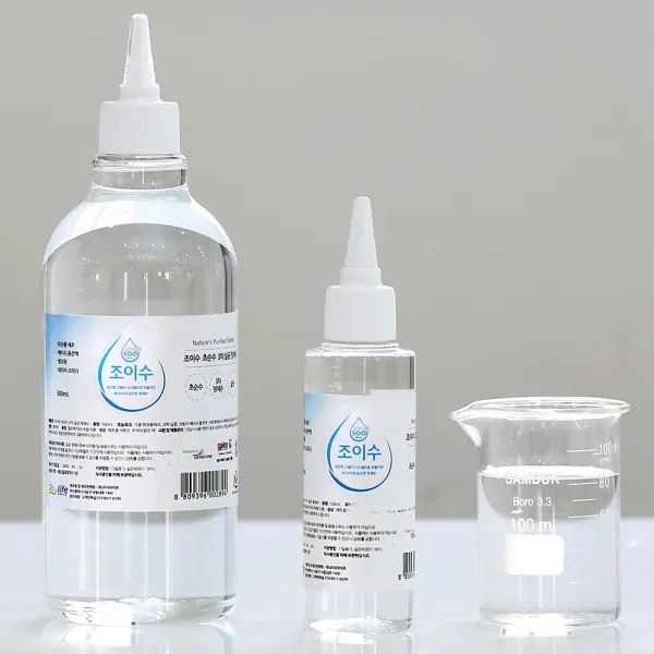 조이수 정제수 증류수 3차 초순수 500ml 1