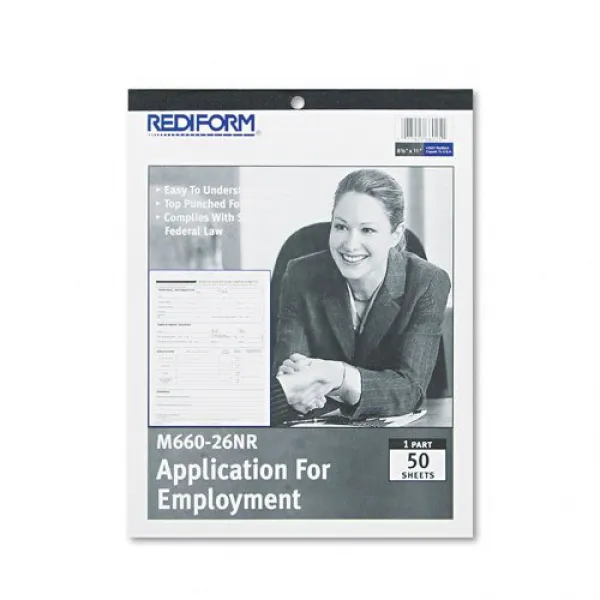 REDM66026NR - Employee Application Form Revised for Disabilities Act REDM66026NR-장애를위한 직원 신청서 작성법, nullSET