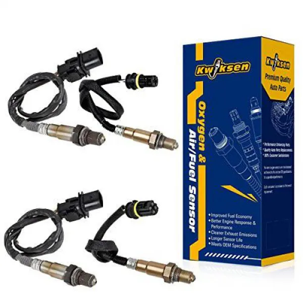 Kwiksen 가열 4Pcs 공기 연료비 O2 산소 센서 1 센서 2 상류 다운 스트림 2
