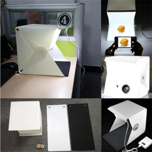 STK 근거리 배경막 사진 촬영 스튜디오 조명 텐트 박스, 없음