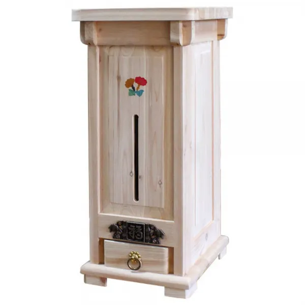 [AHW_0053053] 삼나무 상감 원목뒤주 20KG 쌀통 쌀보관함 쌀독 우드쌀통 쌀보관함 우드쌀독 쌀보관독 쌀보관통