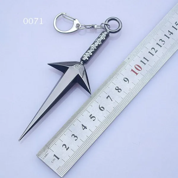 해외 나루토병기 비단용검나루토 닌자무기고무손검좌조초치검무기-28834, 08.13센티 사대목 검정