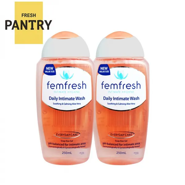 Femfresh 방심호주판 녀성개인간호액 산부인과 세액 온화한 무비누 임산부는 250ml 사용 가능, 상세페이지 참조