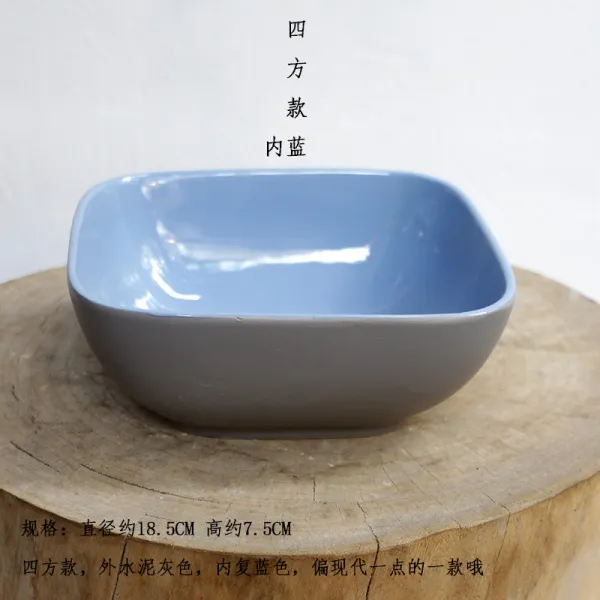 하자 처리 도자기 중소원 유화기 선의 화분 화도 꽃꽂이 수배 차 승, 72사방 내블루 25 미디엄