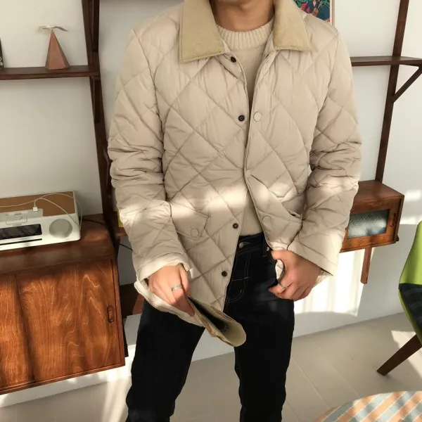 아르페 남자 가을 겨울 바스 퀼팅패딩점퍼 2컬러