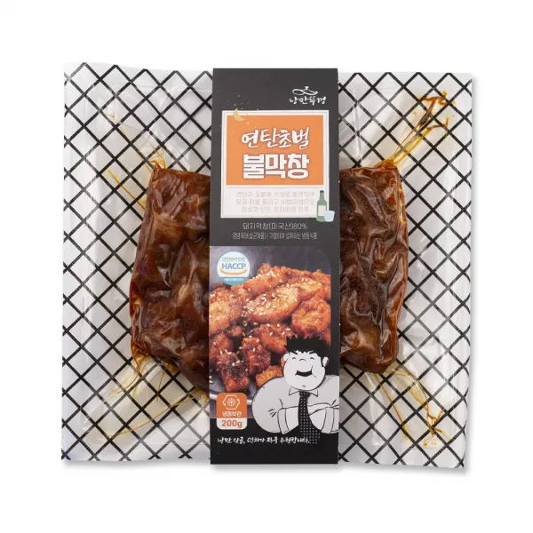 낭만뚜껑 연탄양념막창-200g, 1개