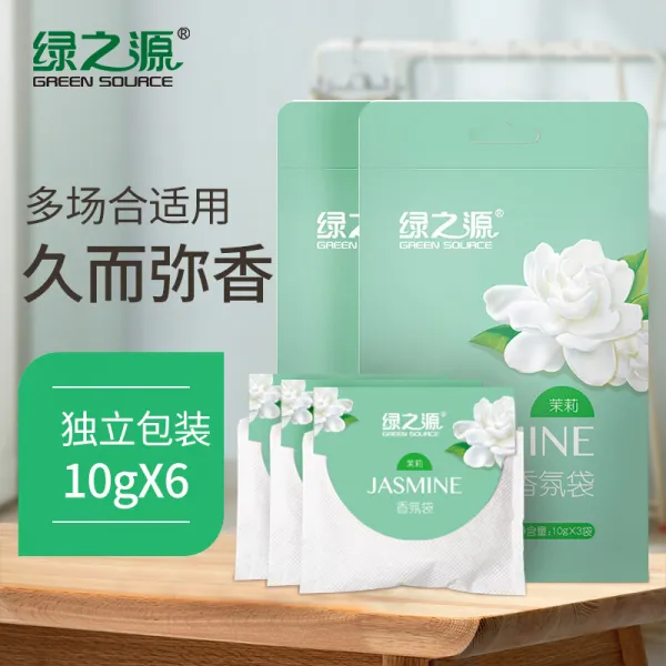 아 로마 자 스 민 밸 류 백 10g * 6 포켓 옷장 향 가방 냄새 제거 제 향 제 향 갑 침실 신차 담배 냄새 제거 방향 제 인 테 리 어 아 로마 오 일 향 주머니 청량제, 상세페이지 참조
