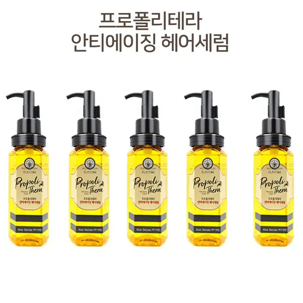 드림마켓 두피와 모발에 쌓인 시간을 되돌리다 엘라스틴 프로폴리테라 안티에이징 헤어세럼, 5개