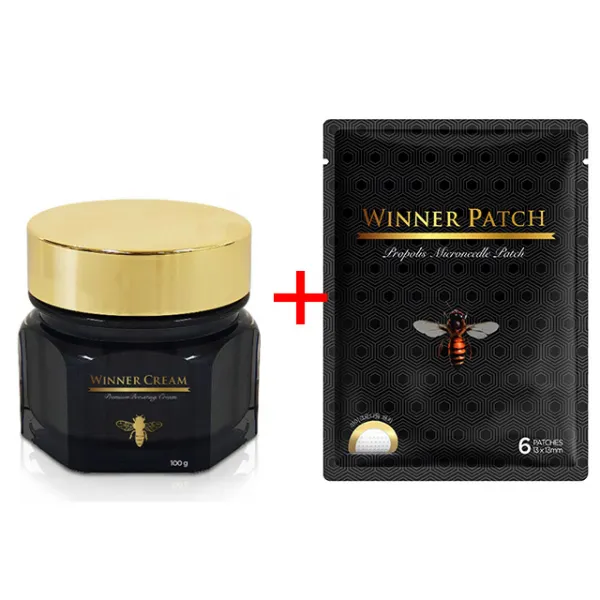 강한남자 New위너크림1+위너패치 남성전용 봉독 봉침 벌침 전립선치료제