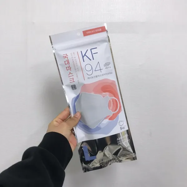 국대마스크 식약처 인증 KF94 대형 5매입 1매당 2950원, 1개