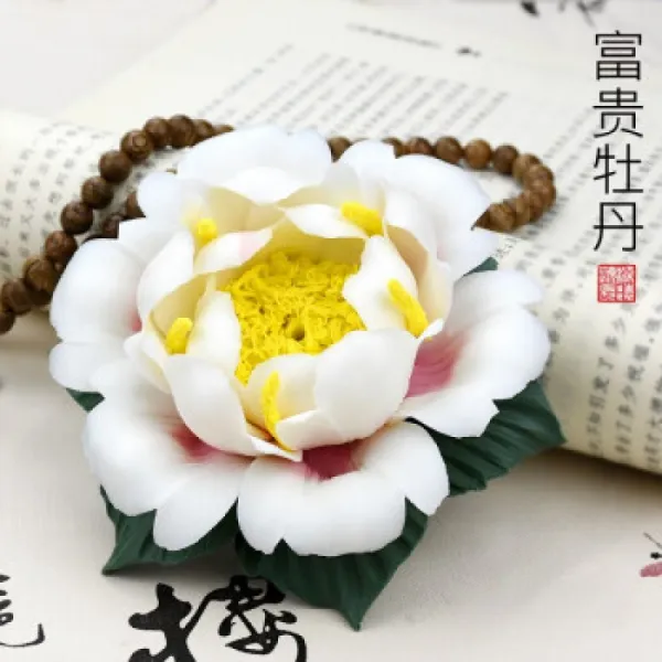 향당선도자기연화선향판향삽입판향좌향토가정용백단로 침향훈로 부귀모란