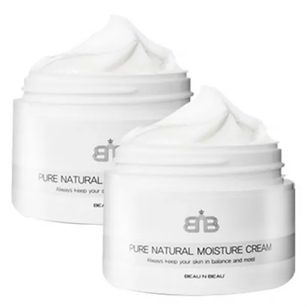 뷰앤뷰 1+1 퓨어네추랄 수분크림 80ml 2개 데이크림 .