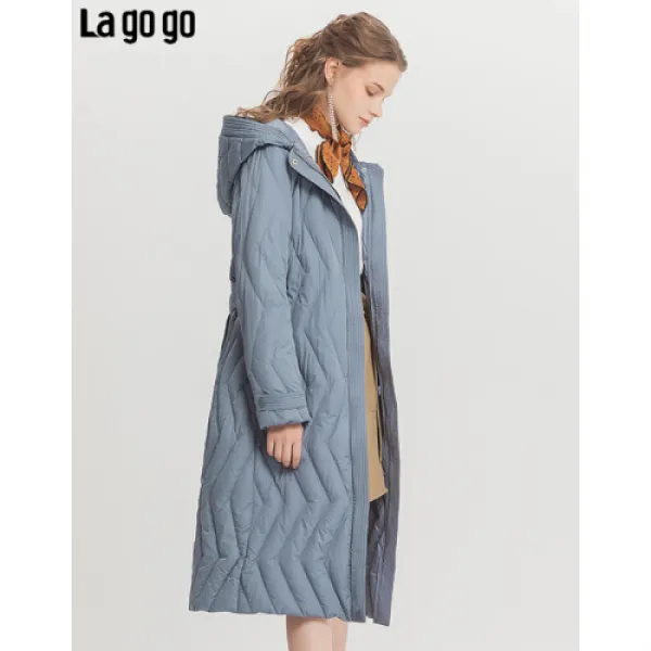 Lagogo/탈곡곡 2019 겨울 탈부탈부착 후드 패딩 여파람 155/S/3(0)