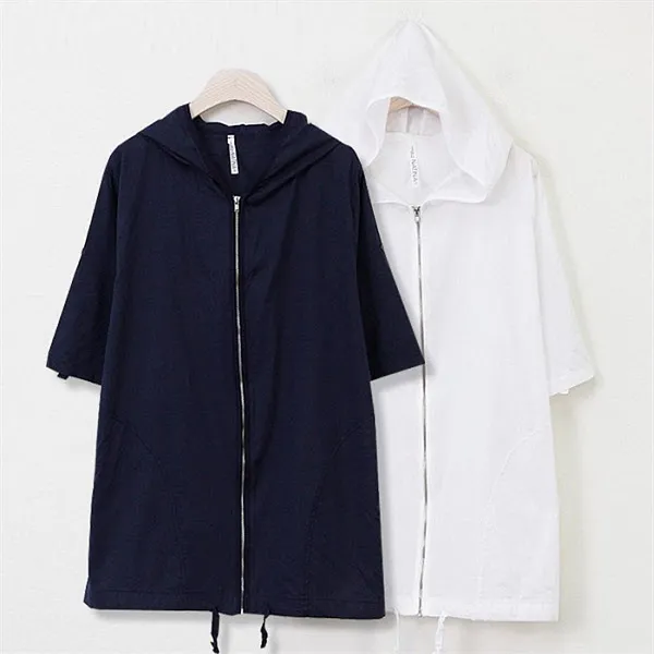 강물처럼 강물처럼 Hg 롤업후드집업0597rh906 빅사이즈 2576234 