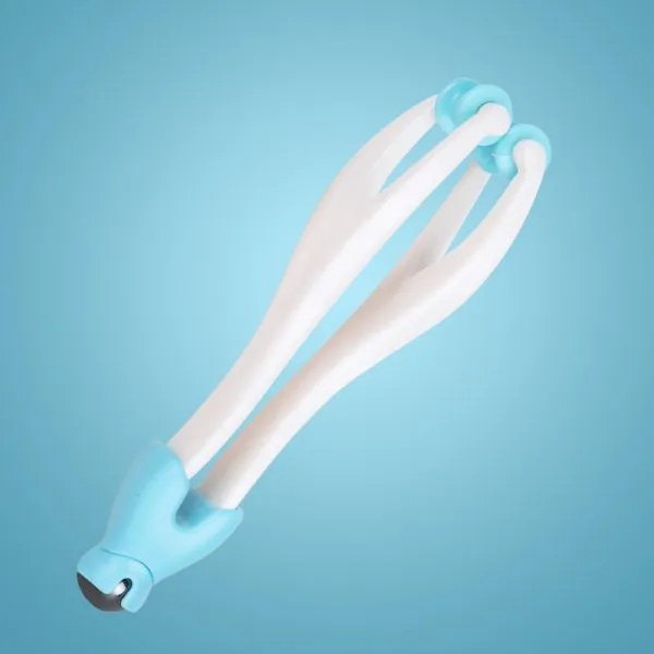 핑거사용 마사지건 두피가려울때 셀프마사지도구 시원한마사지 두피샴푸브러쉬 탈모에도움되는 두피각질제거하기 부모님마사지해주기 두피마사지기 문어발 공부하다사용하는 셀프마사지하는도구, 단일사이즈, 핑거마사지블루