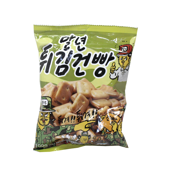말년튀김건빵 100g * 15봉 [1박스], 15봉[1박스]