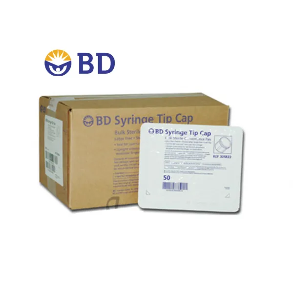 BD 주사기캡 (세모시린지캡) 50개(1팩) Syringe tip cap