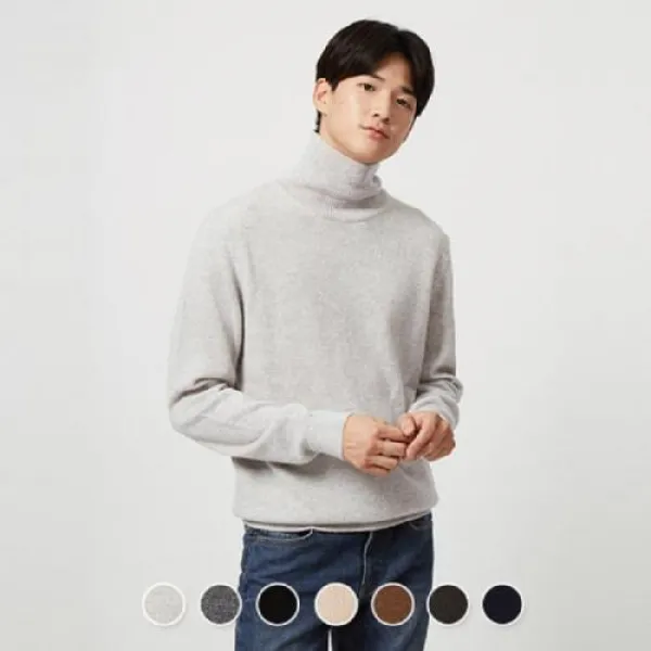  엔터식스 지오다노 아크릴/울 터틀넥 풀오버058922