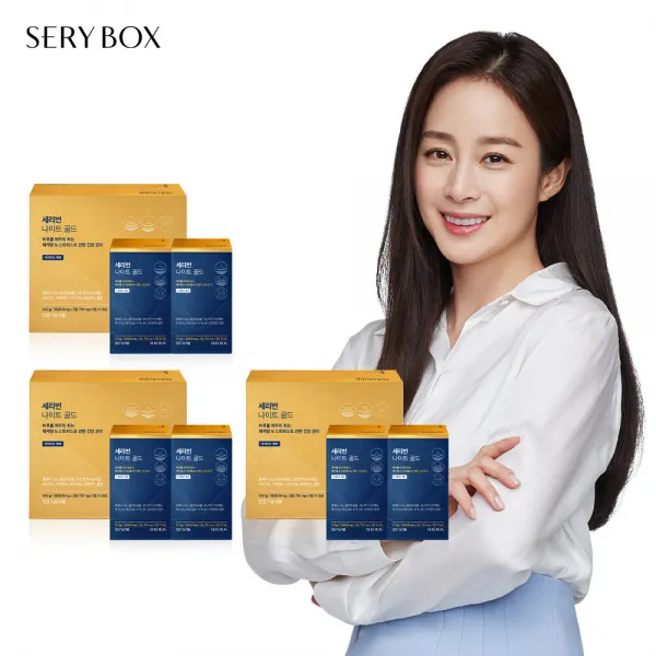 세리번 나이트 골드 12주분 세리박스 다이어트 3정*14포*2박스*3세트 M 