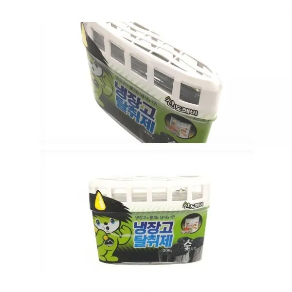냉장고 퀴퀴한 반찬냄새 강력탈취 숯 탈취제 2개 냉장실 냄새싹, 단일상품