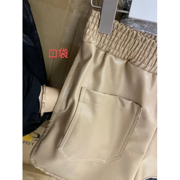 굿씽브라보 전 맞춤 겨울 흐림 여자 밴딩 반바지 여성 긴바지