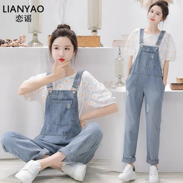 싱푸리 점프수트 일자바지 바지 봄가을 캠핑룩 개강룩 시밀러룩 커플