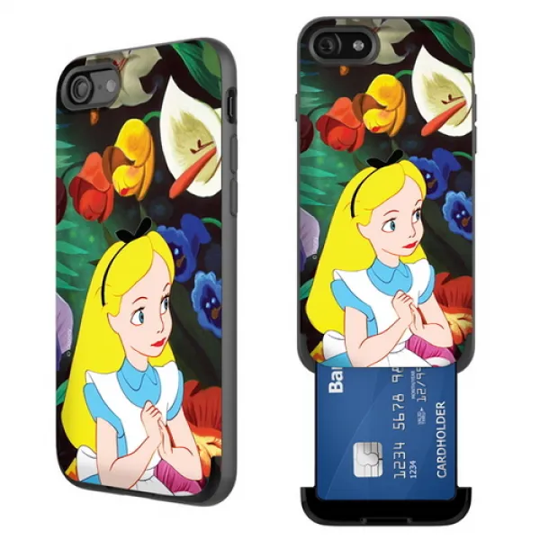  바보사랑 아이폰6 디즈니 정품 앨리스 카드슬롯 케이스 앨리스
