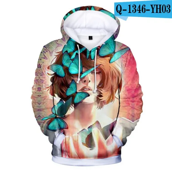 남성긴팔후드티 인생은 이상하다 2 팝 스웨터 3D Hoody Pullovers 가을 소매 아우터 캐주얼 자켓 의류