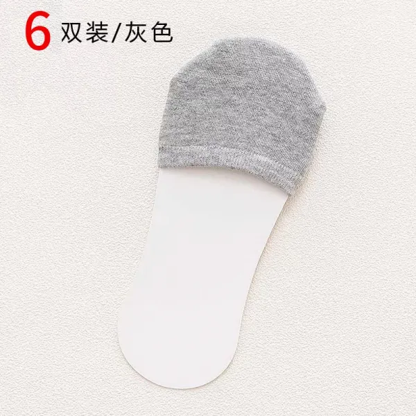 리키스컴퍼니 무지 반반 단화 반절 앞 발바닥 면 따르다 웨어다 스튜어디스 그레이 덧신 반쪽 히든 트렌드
