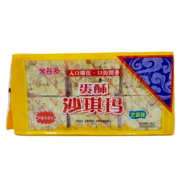 왕주정 중국식품-미구두어 사치마 참깨맛 간식 400g-간식, 1