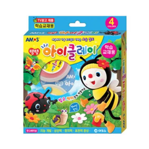 ksw36720 6000탱탱아이클레이 곤충친구들, 어린이 미술 완구, 1개