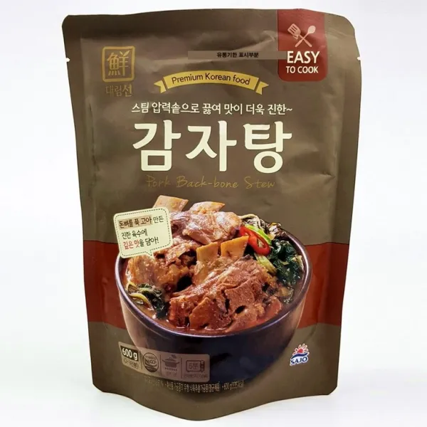 희망우주샵 대림선 진한 감자탕 600g, 5개