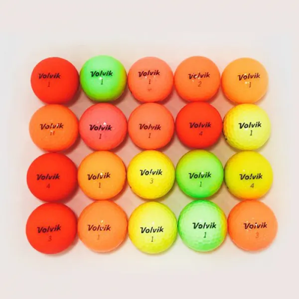 볼빅 3피스 칼라혼합 A+급 로스트볼 20알