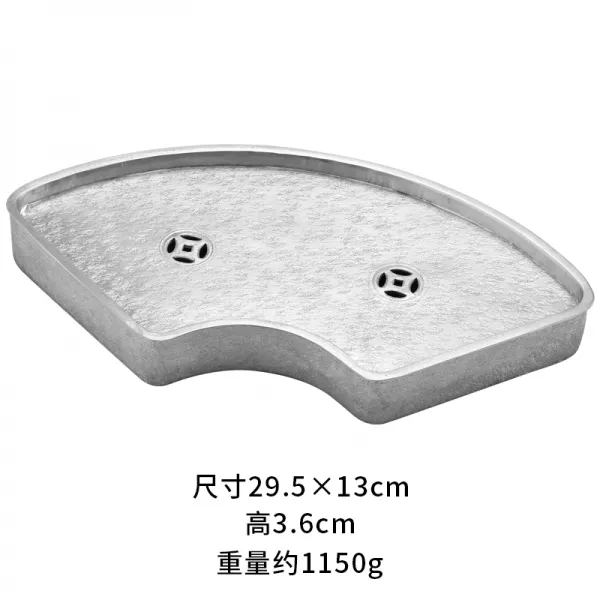 만일 용량 티 기예 핸드메이드 클래식 순 주석 수주잔량 다반 차판 납건수 궁푸차 구 저수식, 부채 형 순 납 다반 차판