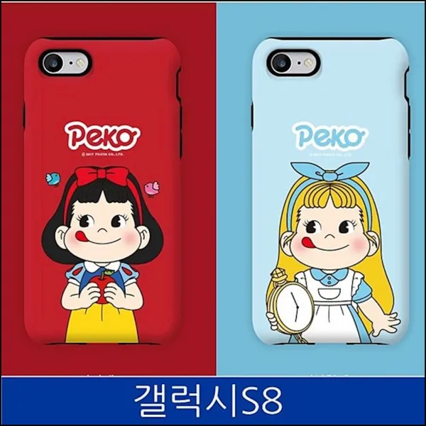 갤럭시S8. 페코 프린세스 범퍼 폰케이스 G950 case 핸드폰액세서리 케이스 휴대폰액세서리 ikmu, 이상한 페코