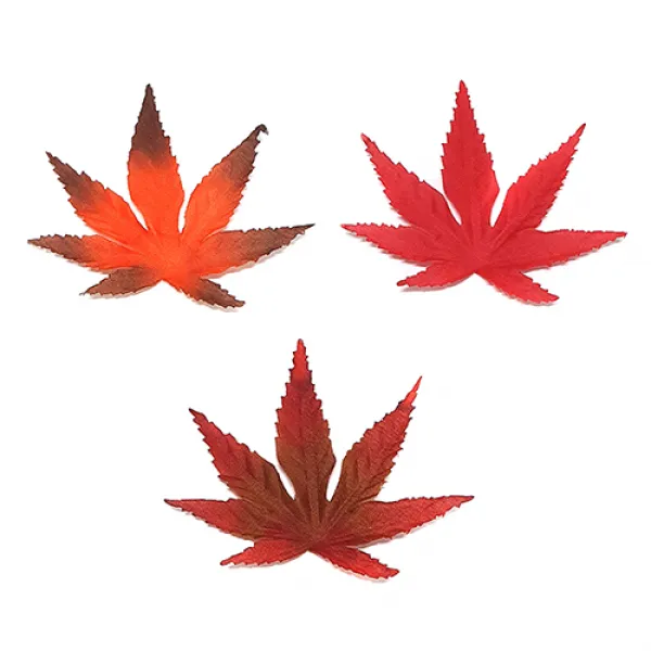 (주)아트인 가을 단풍잎(9cm-50장), 레드 계열