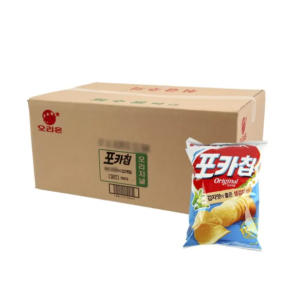 포카칩 오리지널 66g 20입 생감자칩 스낵, 단일상품
