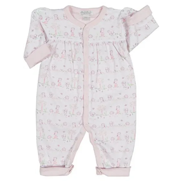 Kissy Kissy Baby Boys' Nature's Nursery Rev. Playsuit Pink 9 키시 키시 베이비 보이즈 '네이처의 보육원 Rev. Playsuit, null세트