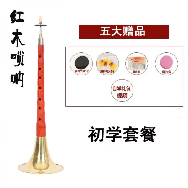 블랙 멜로디 악기로 박달 나무다 사소하다 떨기 흑단 초보자 날라리 눌 천진, 우드 D조 엘로 그릇 _다섯 가지 기