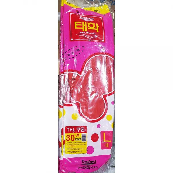 레드 손장갑 왼손 고무 Big 부엌 방 업체용 십p 유쾌한쇼핑 +44047말꾸+ 베스트상품