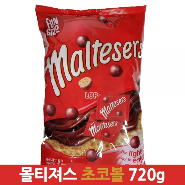몰티져스 초코볼 720g / 코스트코 초콜릿 어린이간식, 720g, 1개