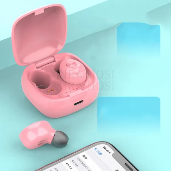 Kirahosi 휴대하기 편한 무선 블루투스 이어폰 고품위 이어셋 374호+덧신증정 Dikemniw 블랙 1