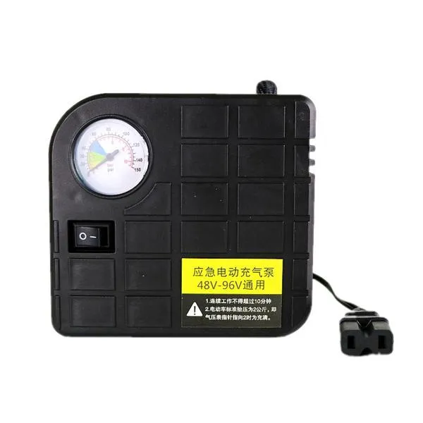 DCX213314차량용 에어 12V48V60V72V84v 전기스쿠터 차량 타이어 에어펌프, 내달 48v-60v