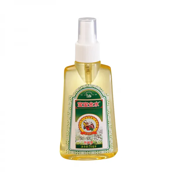 아기 금물 모기 물 모기 물 밖에서 모기 퇴치 금은꽃 75ml 모기 퇴치 금은꽃 모기액 75ml, 단일상품