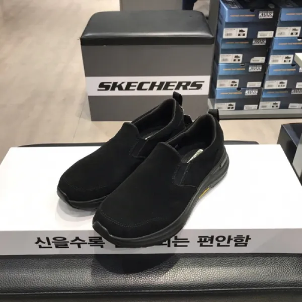 스케쳐스 고 워크 아웃도어 메모리폼 미끄럼방지 보온성 초경량 쿠션좋은 족적근막염 무지외반증