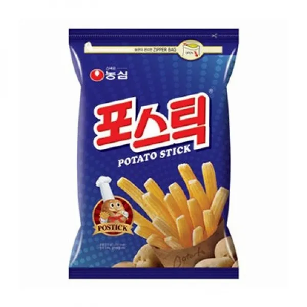 무료배송_ 농심 포스틱 지퍼팩 270g (8개입) 농심 농심과자 농심스넥 과자 스넥 대용량스넥 대용량과자 까까, 본상품 선택