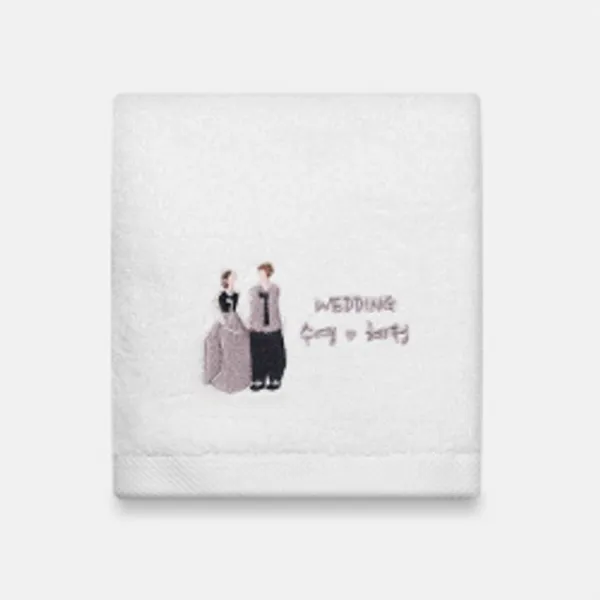 ksw14131 답례품수건 낭만 백년가약 호텔타올 150g 100개 인쇄무료, 1, 인쇄없음(무지수건)