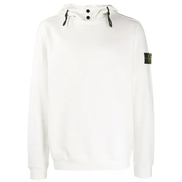  Pji 19fw 스톤아일랜드 711560720 V0099 와펜 패치 후드 셔츠