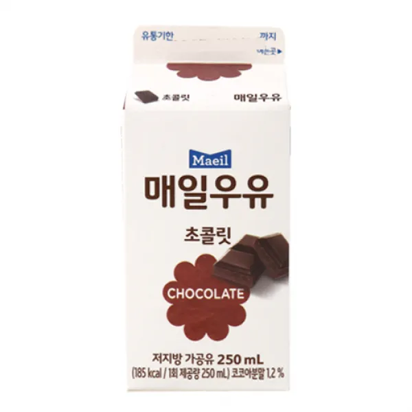 [메가마트] 매일 쵸콜릿우유 200ml, 1개